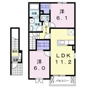ベルフィオーレ Aの間取り画像