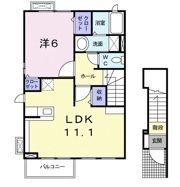 フォーシーズンズてるこの間取り画像