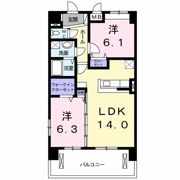 Ocean Skyの間取り画像