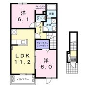クライスCの間取り画像