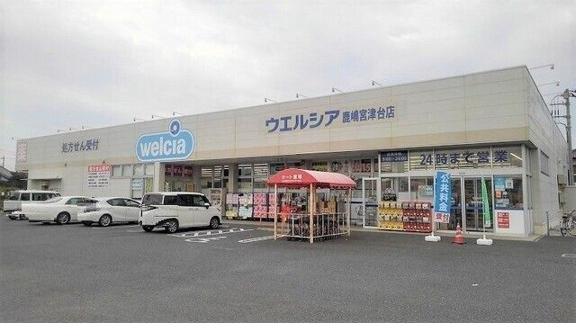 近くのウエルシア鹿嶋宮津台店まで1,200m(徒歩15分)