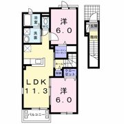 ラフレシールⅠの間取り画像