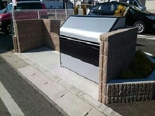 敷地内ゴミ置場が至近