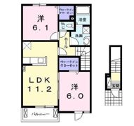 グレイスⅠの間取り画像