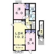 Ajisai T．Tの間取り画像