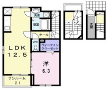 ルミエール コートの間取り画像