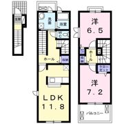 フルール・クレアⅠの間取り画像