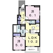 フルール・クレアⅢの間取り画像