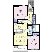 フルール・クレアⅢの間取り画像