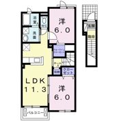ゼファーの間取り画像