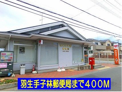近くの羽生手子林郵便局まで400m（徒歩5分）