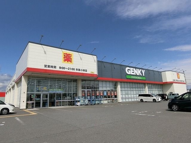 近くのドラッグストアまで950m（徒歩12分）