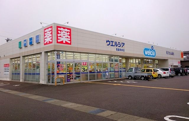 近くのウエルシアまで2,900m（徒歩37分）
