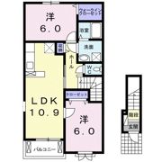 メゾンド フローラの間取り画像