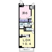 ラルジュ西金ヶ崎の間取り画像