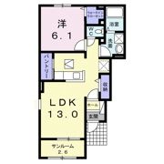 キララヨシエル Aの間取り画像