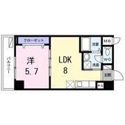 ブライトマーチ タナカの間取り画像