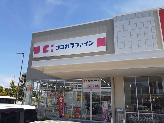 近くのココカラファイン様まで1,000m（徒歩13分）