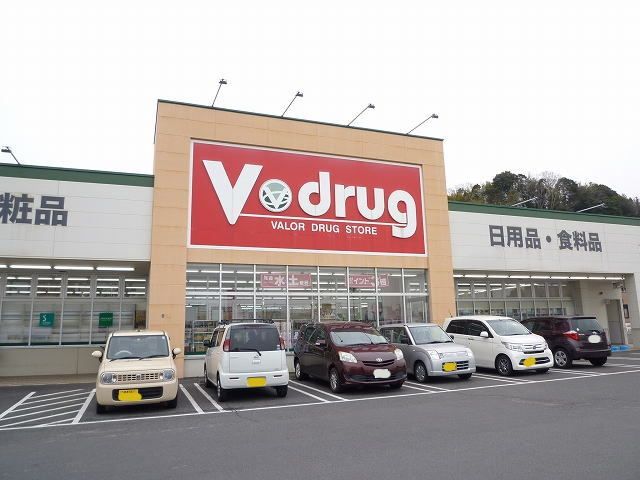近くのVドラッグまで300m（徒歩4分）