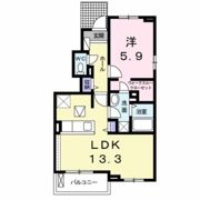 ブリッサ Bの間取り画像