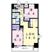 なんばソラニワの間取り画像