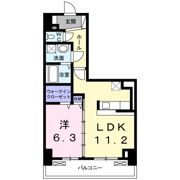 なんばソラニワの間取り画像