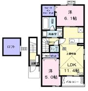 サージュ三ツ屋の間取り画像