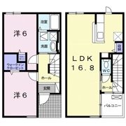 ピアニー関戸の間取り画像