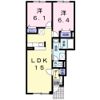 REVEⅡの間取り画像