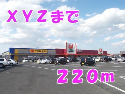 近くのXYZまで220m(徒歩3分)