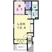 ラピスⅡの間取り画像