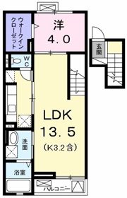 ミルト・ブリーゼの間取り画像