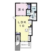 レジデンス スプリングの間取り画像