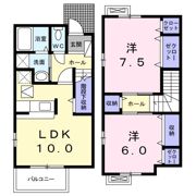 サンループ ヒルズの間取り画像