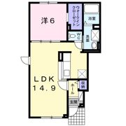 ヴィラKⅢの間取り画像