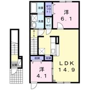 Precious ManorⅢの間取り画像