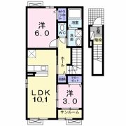 コンフォートⅤの間取り画像