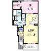 ベルエールⅠ号館の間取り画像