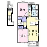 パークアヴェニュー 2番館の間取り画像