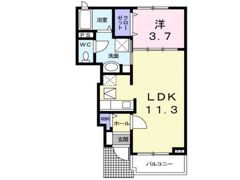 Clement・Fの間取り画像