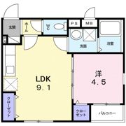 プリムローズMの間取り画像