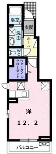 ボン・シャンスの間取り画像