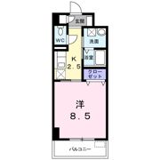 ミルト ブリーゼ Sの間取り画像