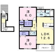 パレス ジェリカⅡーAの間取り画像