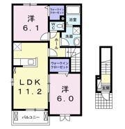 キャトルフィーユの間取り画像