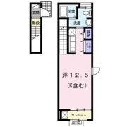 フローラル松風の間取り画像