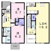 ミニョン シャトーの間取り画像