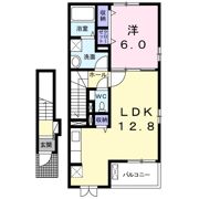 コッティ クワハラⅠの間取り画像