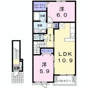 ベル サンブライトXの間取り画像