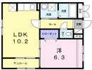 クレアトゥールの間取り画像